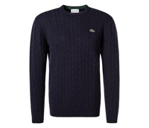 Pullover Wolle Classic Fit navy