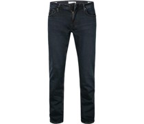 Jeans Hatch Slim Fit Bumwoll-Stretch dunkel