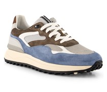 Schuhe Sneaker Veloursleder-Textil taube-bleu