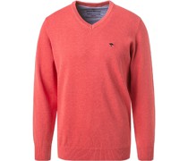 Pullover Baumwolle erdbeer