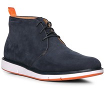 Schuhe Desert Boots Nubukleder navy