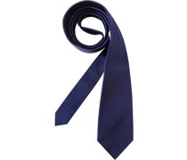 Krawatte Seide marine
