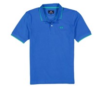 Polo-Shirt Regular Fit Baumwoll-Piqué mittel