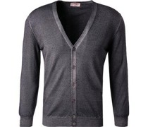 Cardigan Merinowolle  meliert