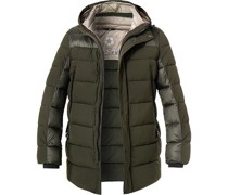 Steppjacke Tender Mikrofaser atmungsaktiv dunkel