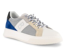 Schuhe Sneaker Leder-Mesh ecru-multicolor