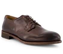 Schuhe Derby Leder caffe