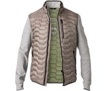 Steppjacke MS-Capri Mikrofaser Sorona® hell