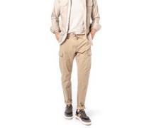Cargohose Baumwolle sand