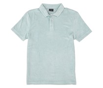 Polo-Shirt Baumwoll-Frottee mint