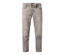 Jeans Shaped Fit Baumwoll-Stretch hell