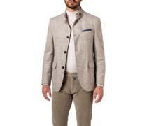 Sakko, Modern Fit, Jersey halbgefüttert