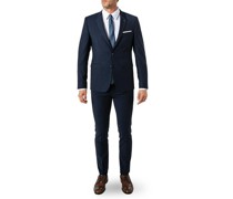 Anzug Extra Slim Fit Mikrofaser-Stretch tinten