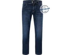Jeans Regular Fit Baumwoll-Stretch dunkel