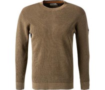 Pullover Baumwolle camel