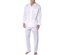 Schlafanzug Pyjama Satin