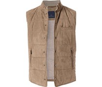 Jacke Steppweste, Mikrofaser wasserabweisend