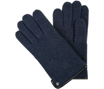 Handschuhe Schurwolle navy