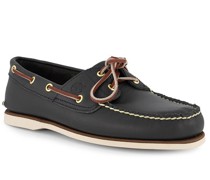 Bootsschuhe Leder navy