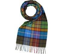 Schal Reines Kaschmir multicolor kariert