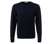 Pullover Schurwolle navy