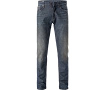 Jeans Slim Fit Baumwoll-Stretch denim