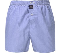 Unterwäsche Boxershorts Baumwolle himmel meliert