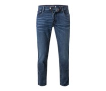 Jeans Lyon Tapered Fit Baumwoll-Stretch dunkel