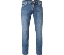 Jeans Larston, Slim Tapered, Baumwoll-Stretch