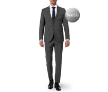 Anzug Slim Fit Wolle dunkel
