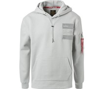 Hoodie Baumwolle hell