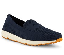 Schuhe Slipper Textil navy