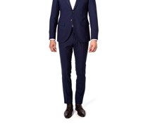 Hose Extra Slim Fit Wolle nacht