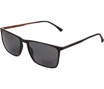 Brillen Sonnenbrille Kunststoff schwarz-