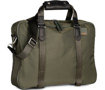 Messengerbag Nylon olivgrün