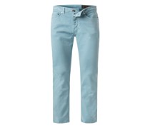 Jeans Regular Fit Baumwoll-Stretch hell