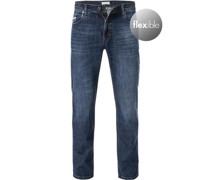 Jeans Modern Fit Baumwoll-Stretch indigo