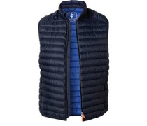 Jacke Steppweste Mikrofaser PLUMTECH® navy