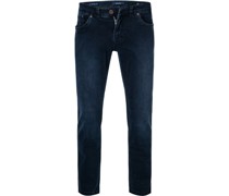 Jeans Slim Fit Baumwoll-Stretch 9 5oz dunkel