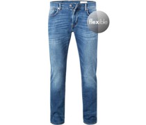 Jeans Slim Fit Baumwolle T400® hell