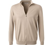 Cardigan Baumwolle sand