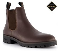 Schuhe Chelsea Boots Leder GORE-TEX® dunkel