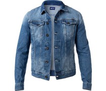 Jeansjacke Baumwoll-Stretch