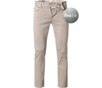 Jeans Leonardo Slim Fit Baumwoll-Stretch sand