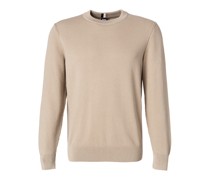 Pullover Baumwolle taupe