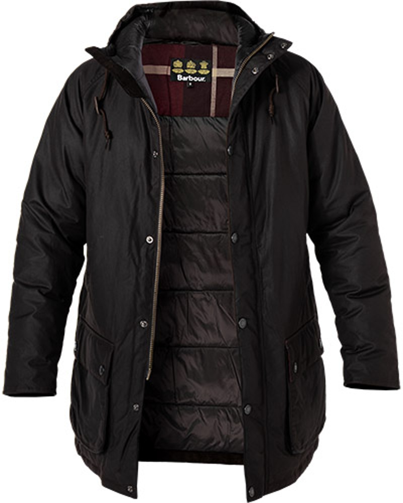 barbour beaufort kapuze