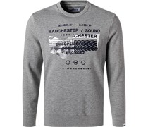 Sweatshirt Bio Baumwolle  meliert