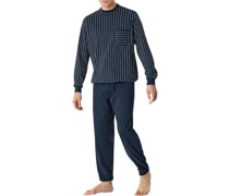 Schlafanzug Pyjama, Bio Baumwoll-Jersey
