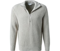 Pullover Troyer Wolle sand