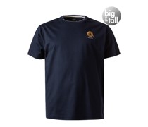 T-Shirt Big&Tall Baumwolle navy